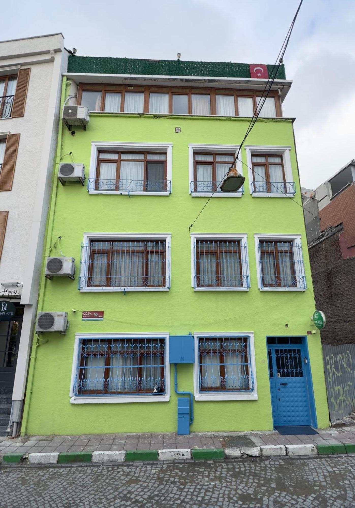 Green Life Apart Hotel Istanbul Bagian luar foto