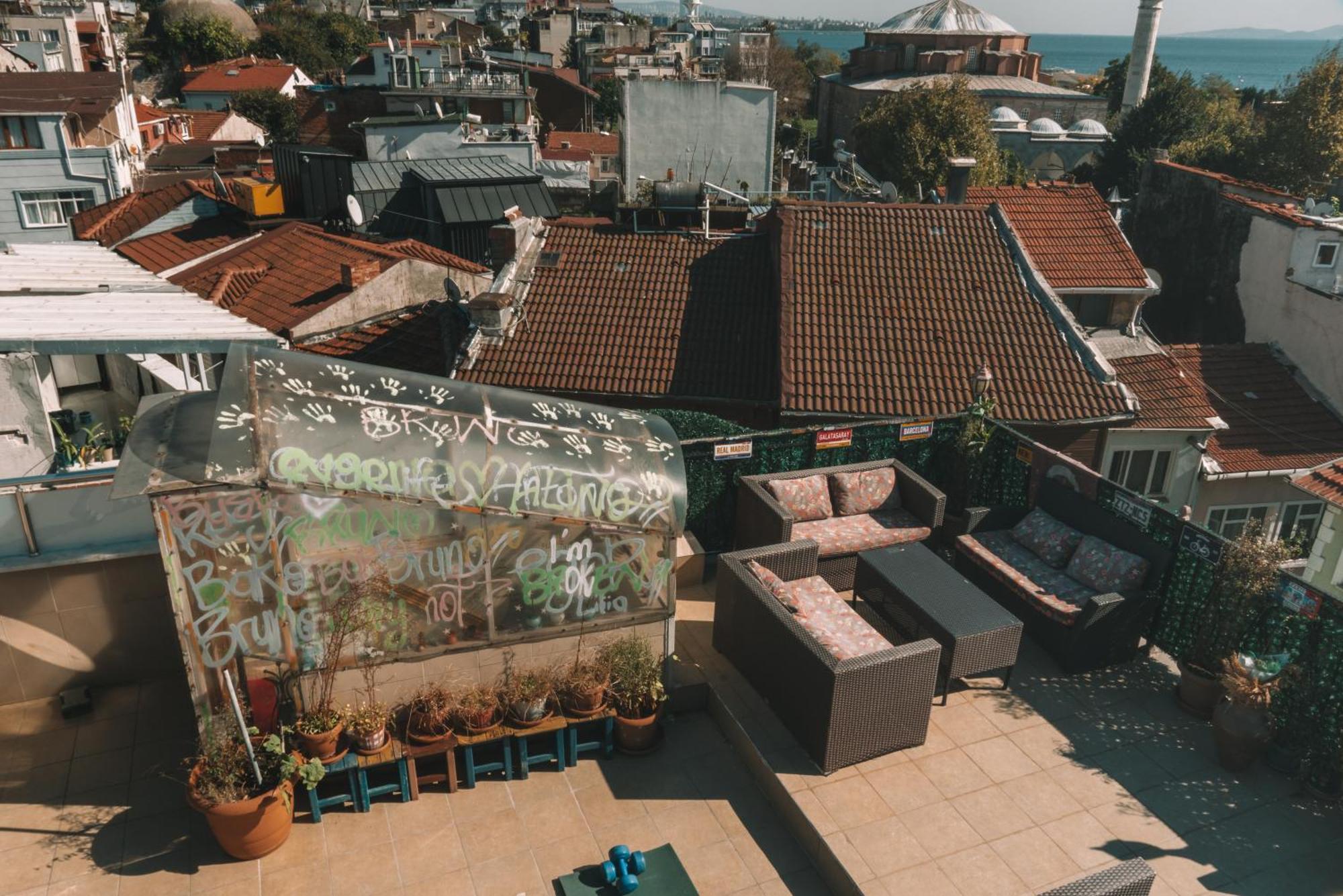 Green Life Apart Hotel Istanbul Bagian luar foto
