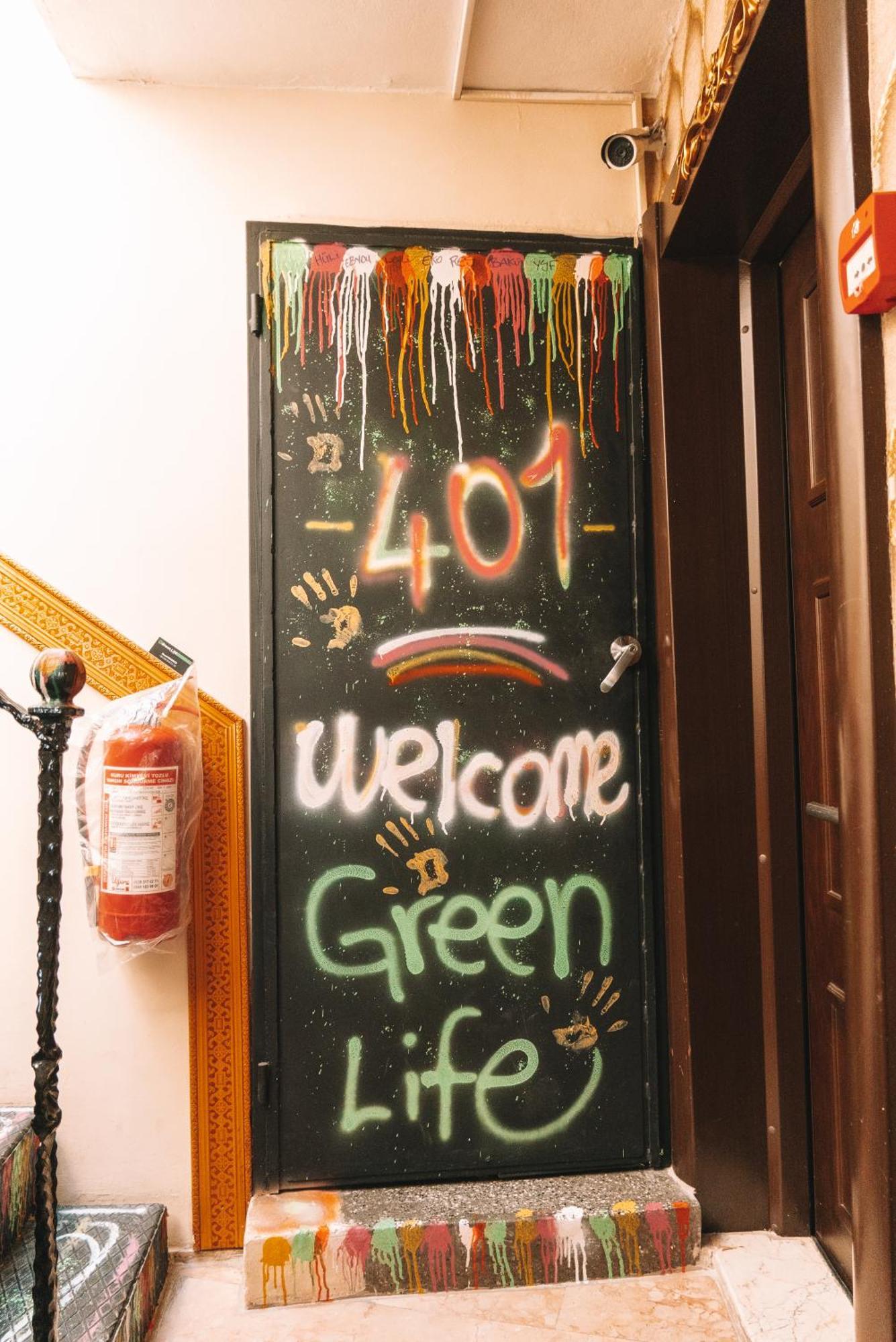 Green Life Apart Hotel Istanbul Bagian luar foto